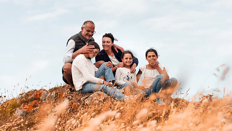Photo de famille à Saint-Malo